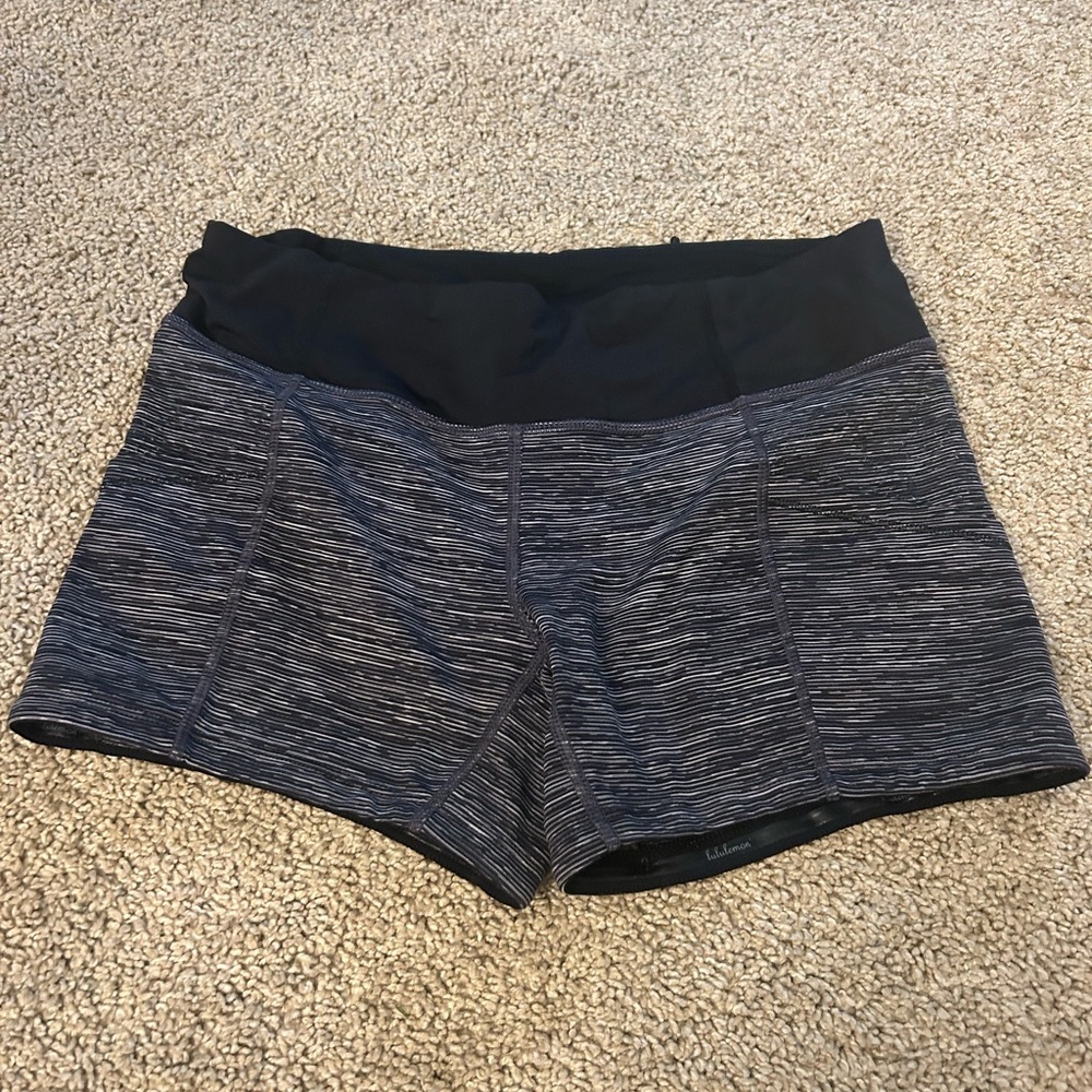 Lululemon Gray Athletic Shorts